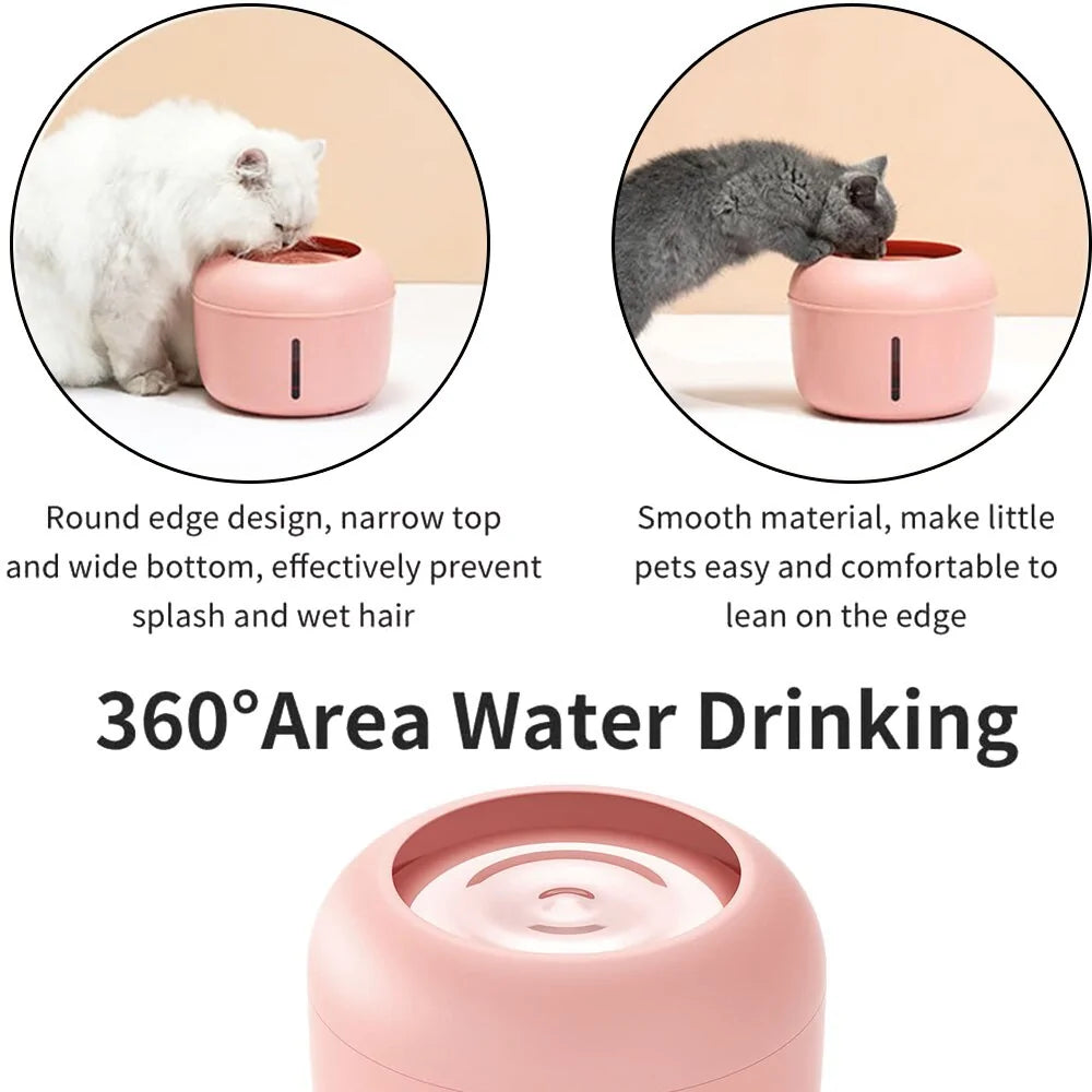 Pet Drinking Fountain with pump and filter